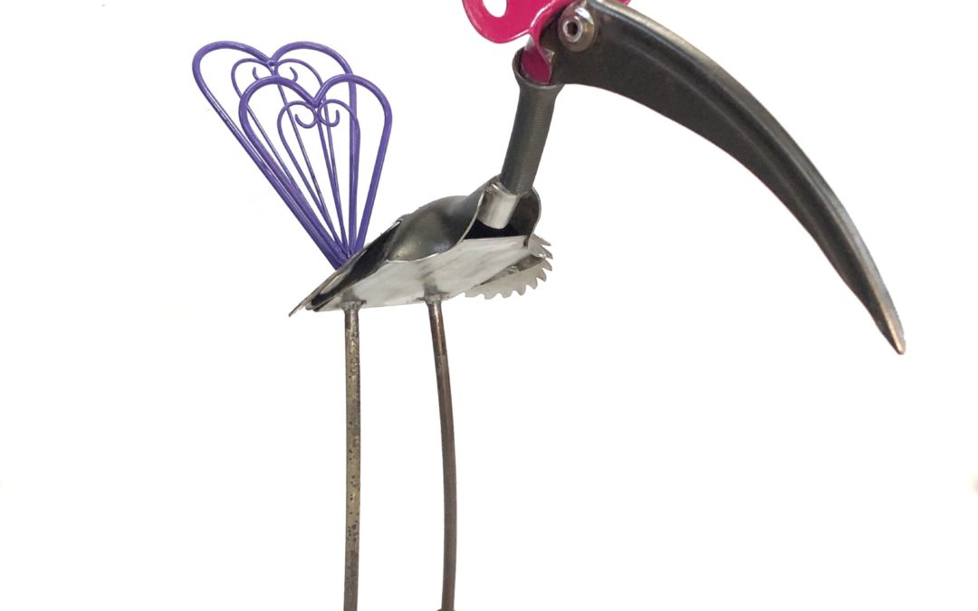 Purple Tailed Wader – SOLD